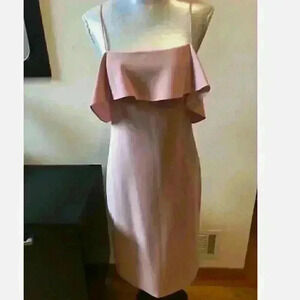 NWT Theory Ayleen dusty rose modern crepe Sz 8 - minor flaws pictured